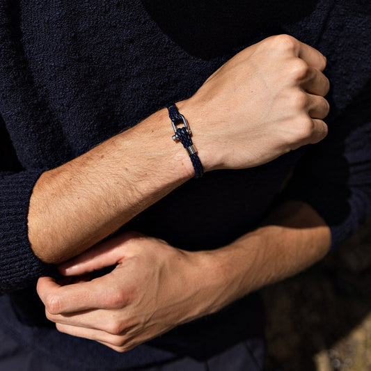 Pulseira Destino em Couro Trançado Fidelis®
